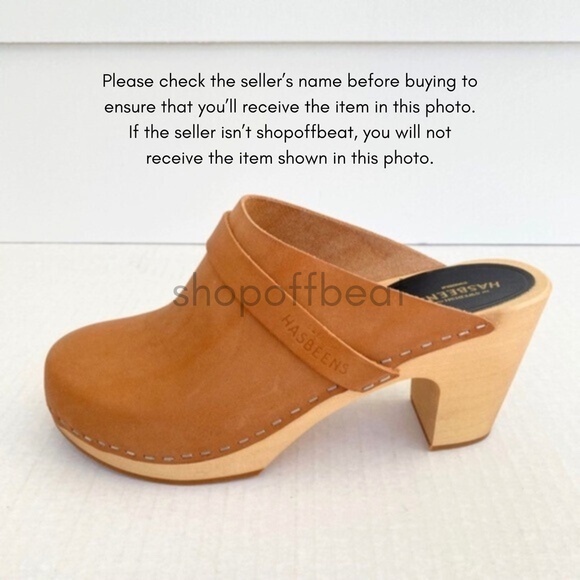 NEW Swedish Hasbeens Classic Clog Nature 40 - Picture 6 of 16